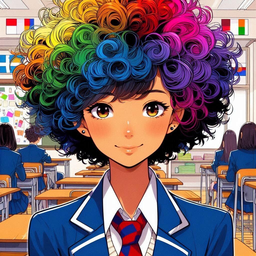 カラフルアフロ