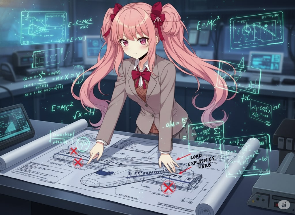 質量攻撃計算 | の人気AIイラスト・グラビア