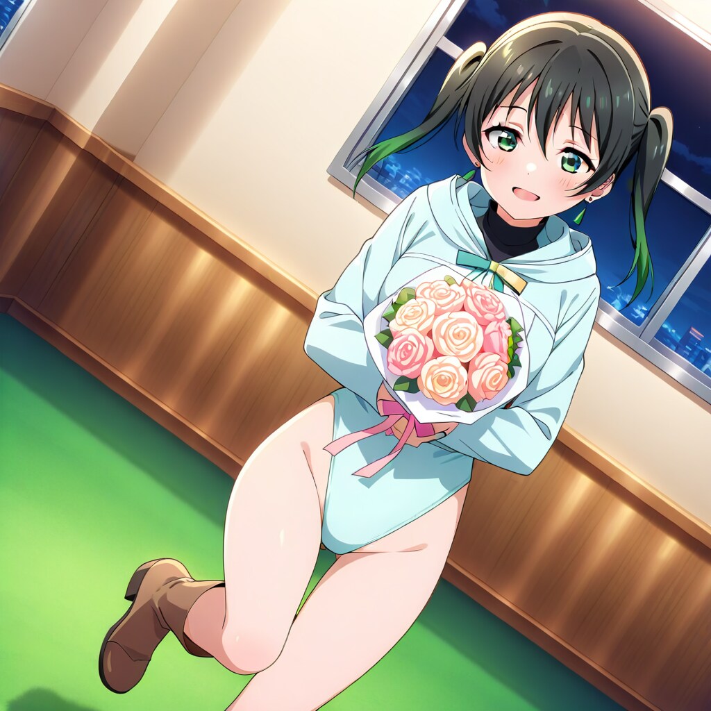 虹ヶ咲花束