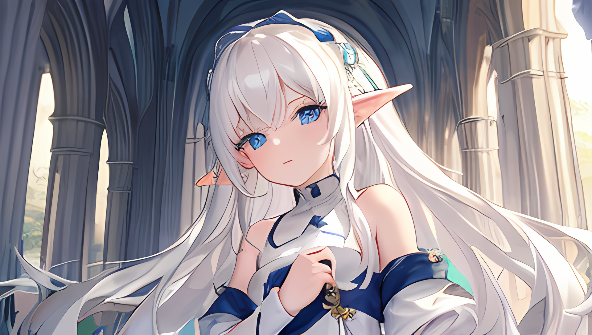 王宮のエルフ | の人気AIイラスト・グラビア