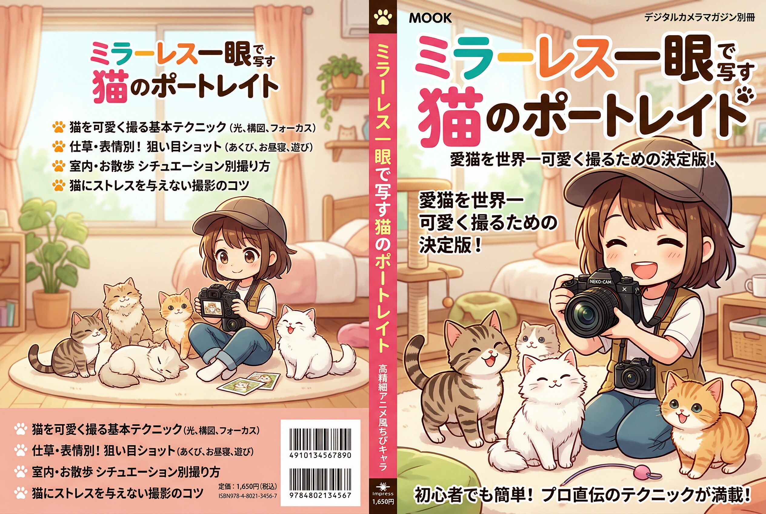 ミラーレス一眼で写す猫のポートレイト