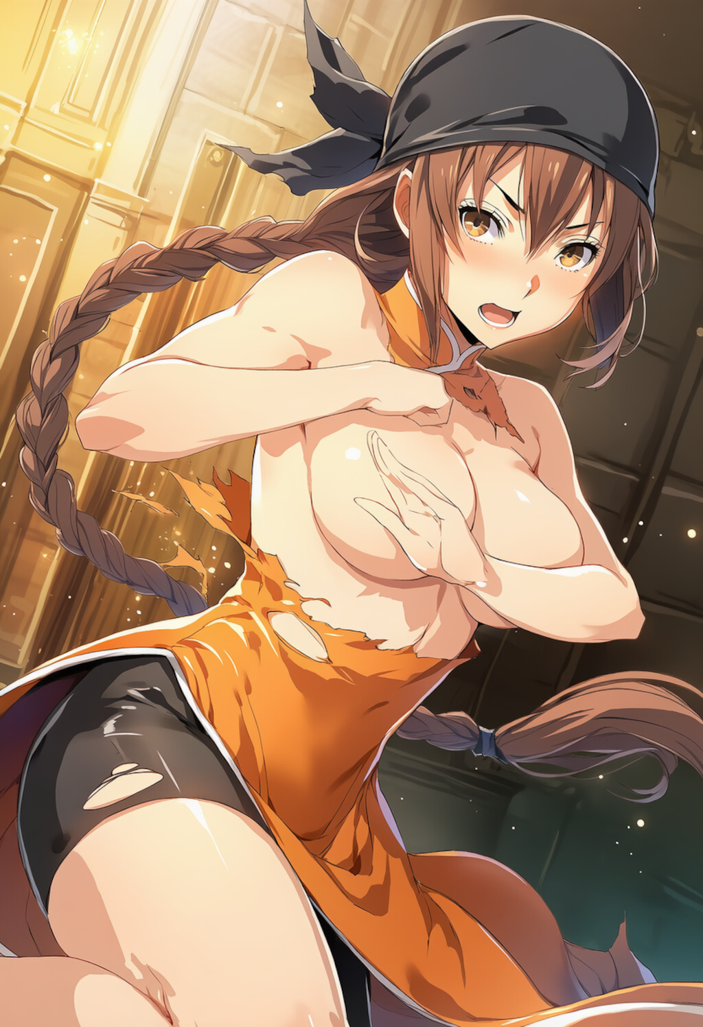 衣装破壊！