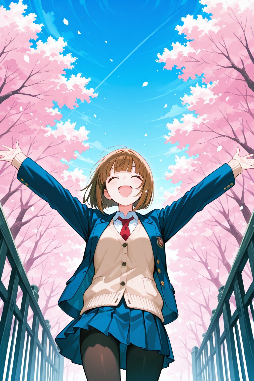入学式だー