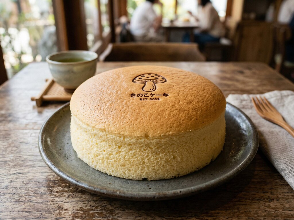 きのこさんのチーズケーキ