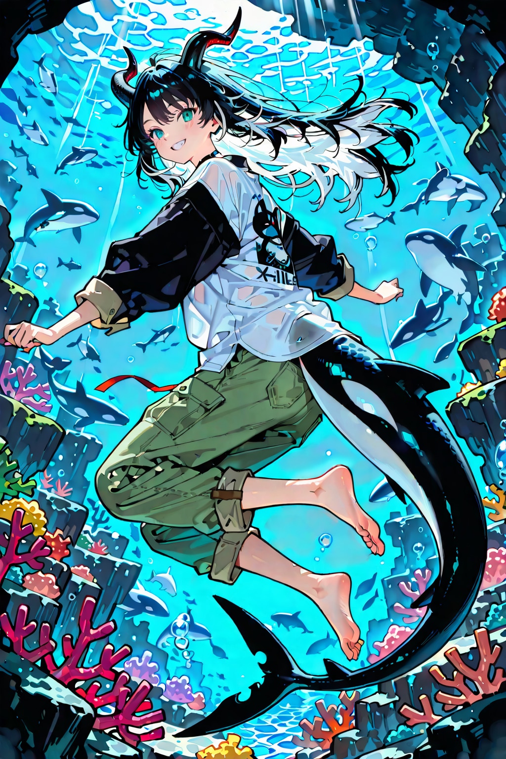 🐳ギザっ歯シャチっ子：オルカ・グラディウス