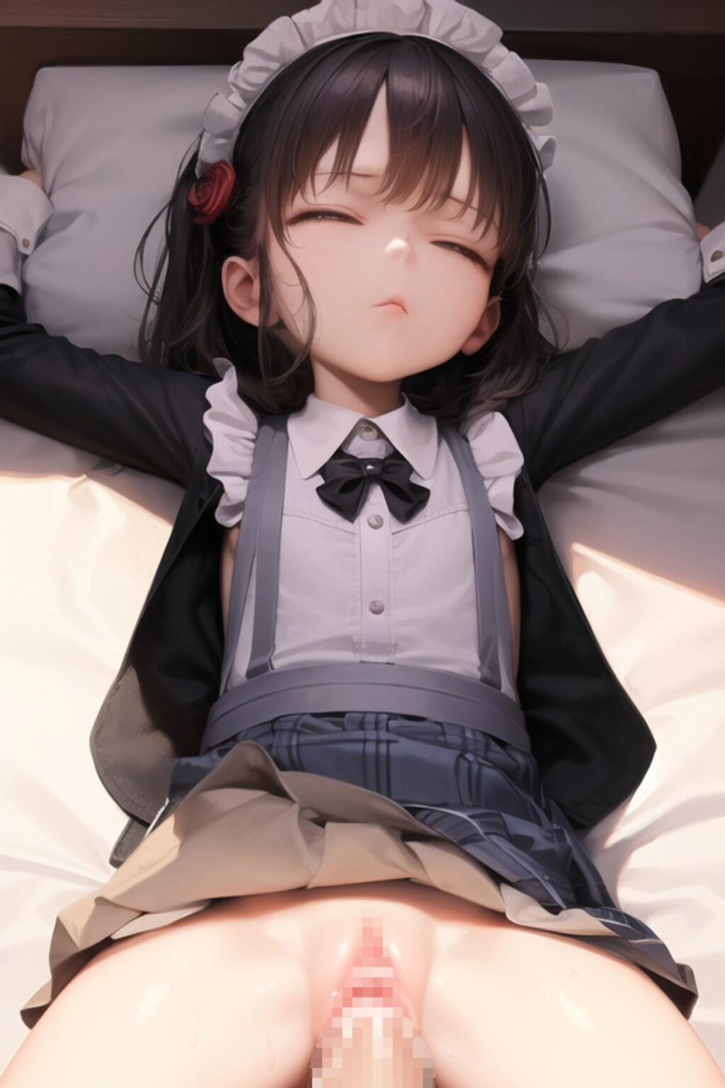 お昼寝メイド睡眠中だし