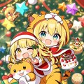 クリスマスの虎娘ちゃん 2枚目