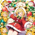 クリスマスの虎娘ちゃん 3枚目