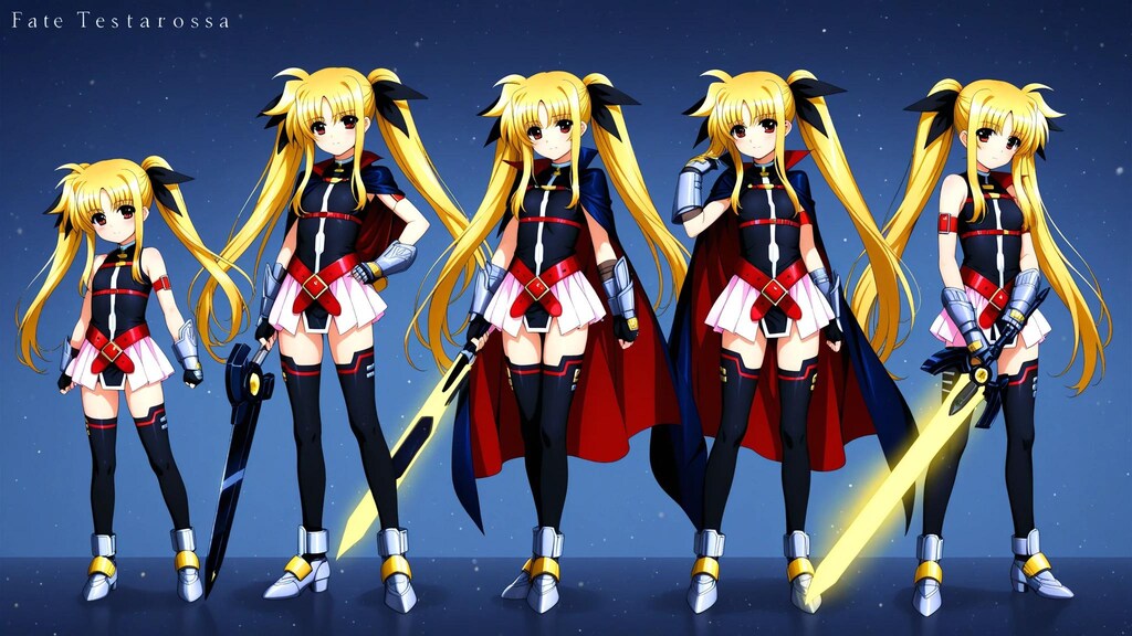 別の世界のフェイトたち