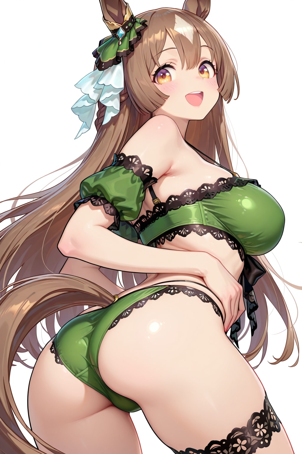 水着衣装　サトノダイヤモンド