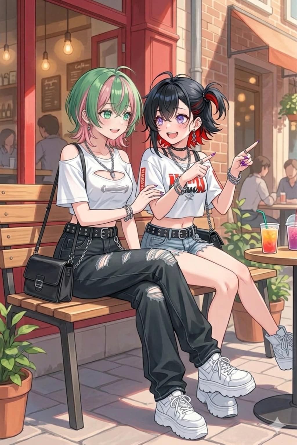 <川崎ちゃん、ハレちゃん>
