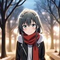 雪ノ下雪乃❄👩‍🎓のクリスマスデート🎅👫 2枚目