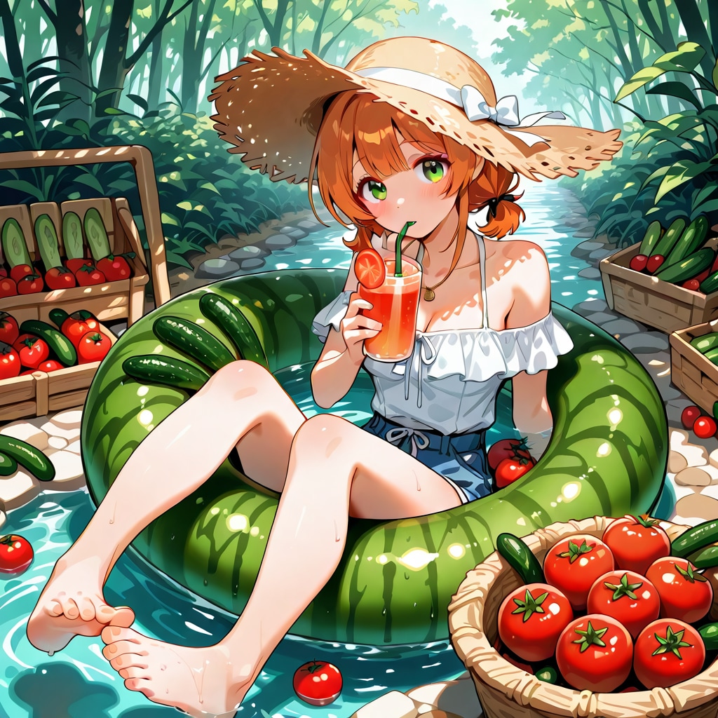 夏休みの涼