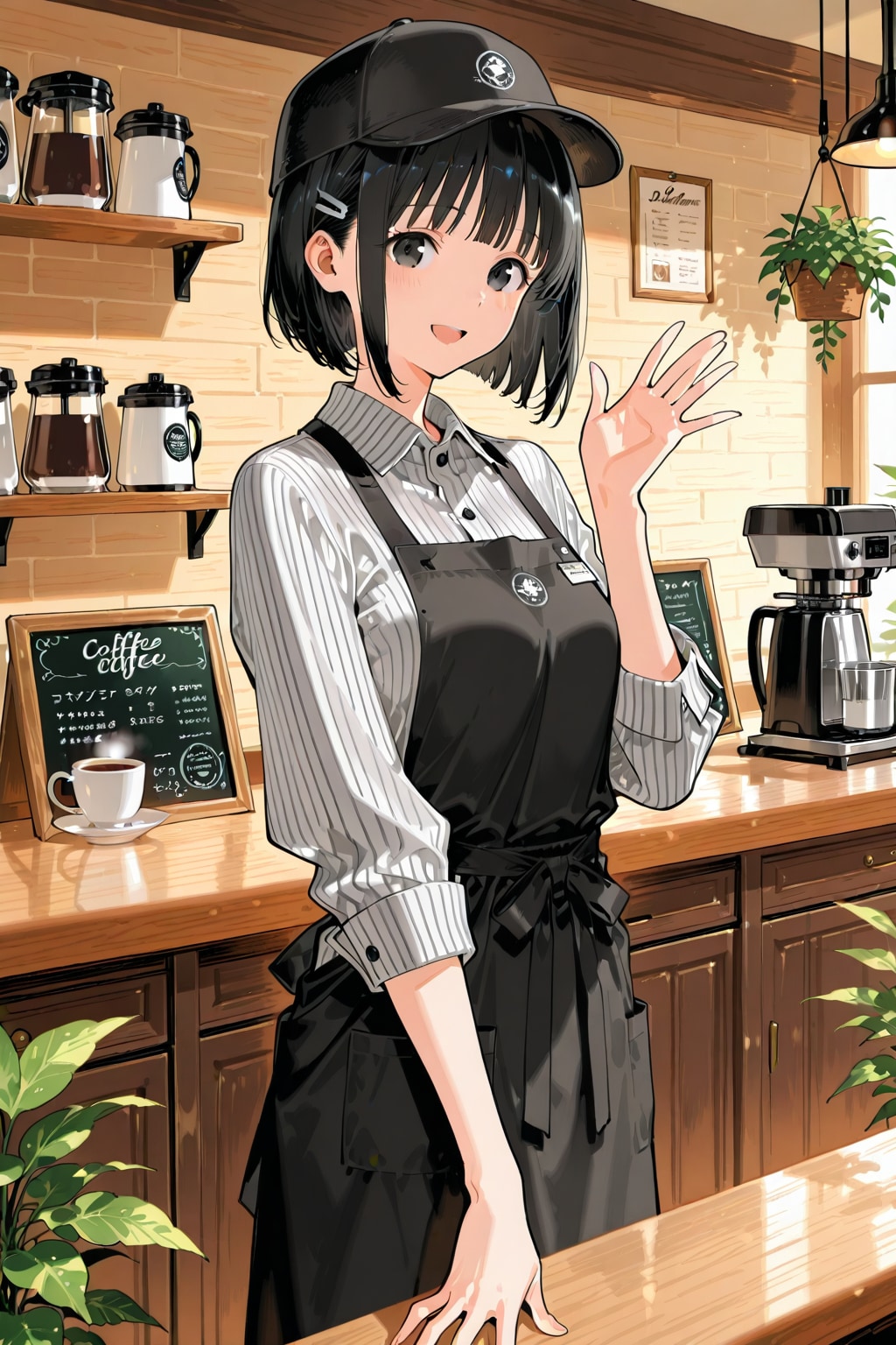 妹ちゃん✨カフェへようこそ‼️🥰☕️✨１８９ | の人気AIイラスト・グラビア