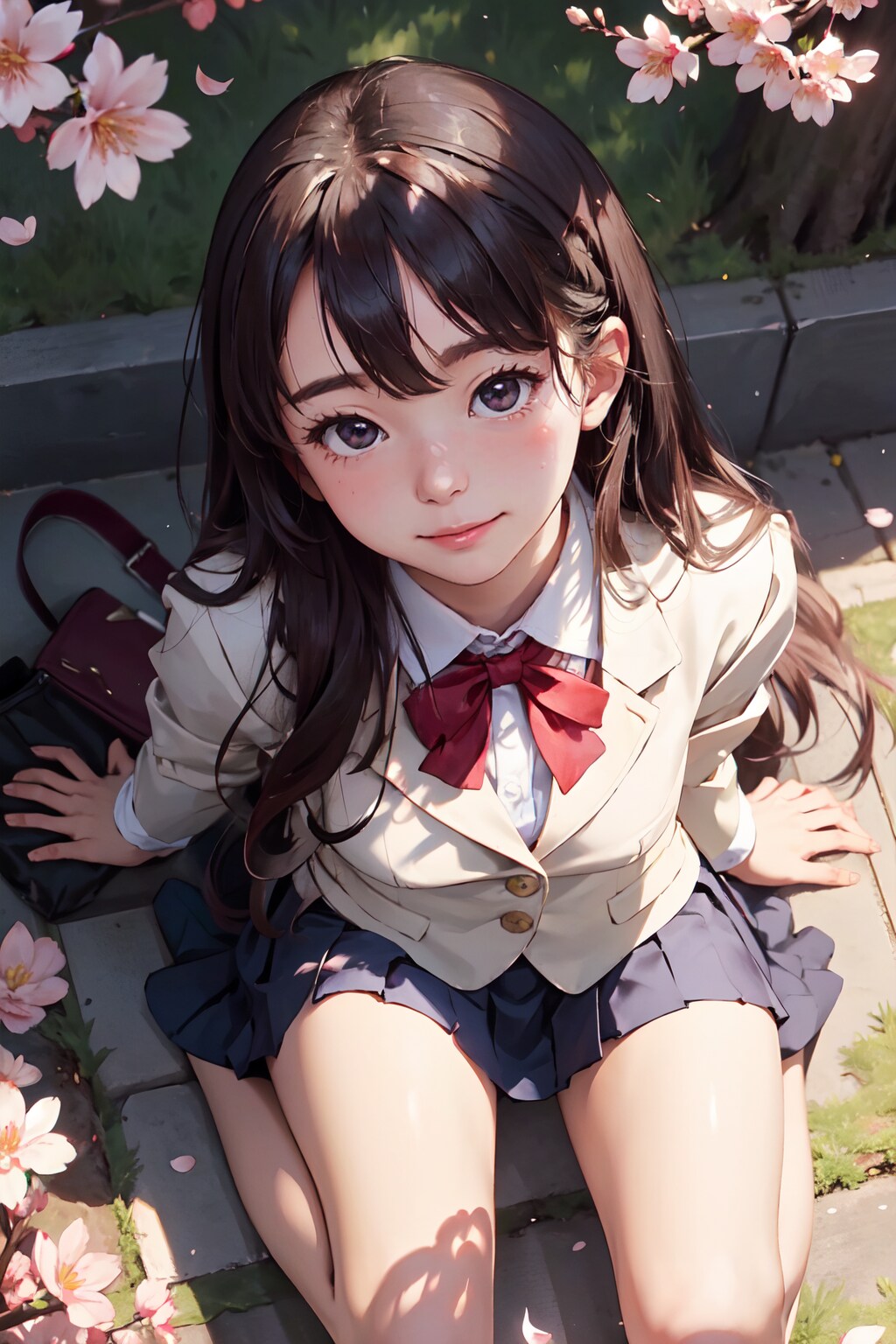 桜の下で待ち合わせ