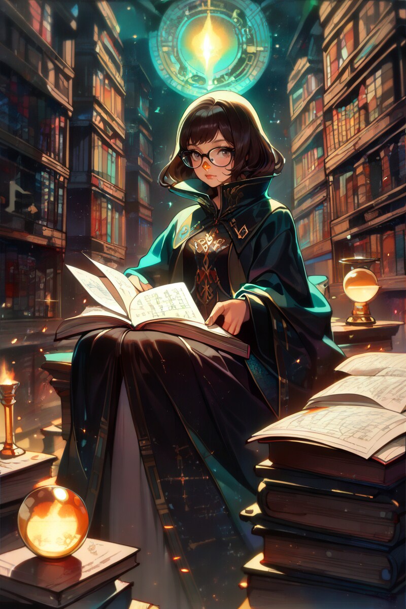 無窮の学問 | の人気AIイラスト・グラビア