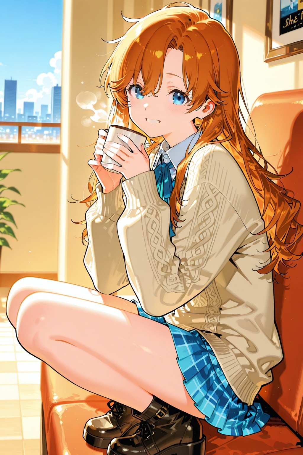 落ち着くな～。 | の人気AIイラスト・グラビア