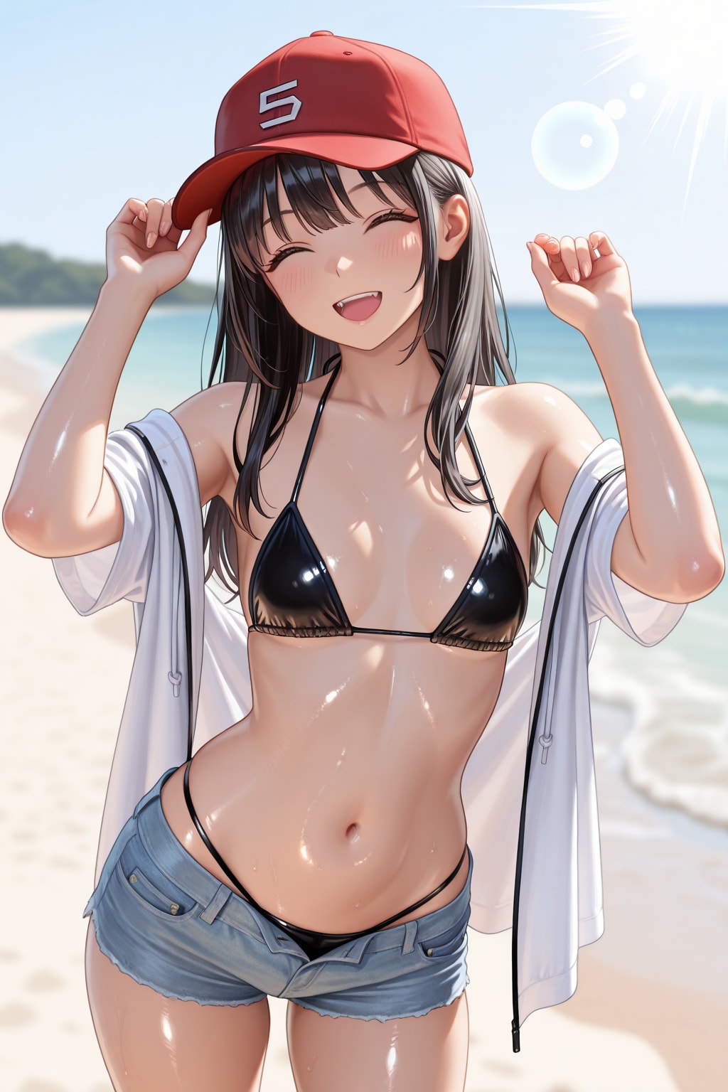 太陽のように眩しい笑顔