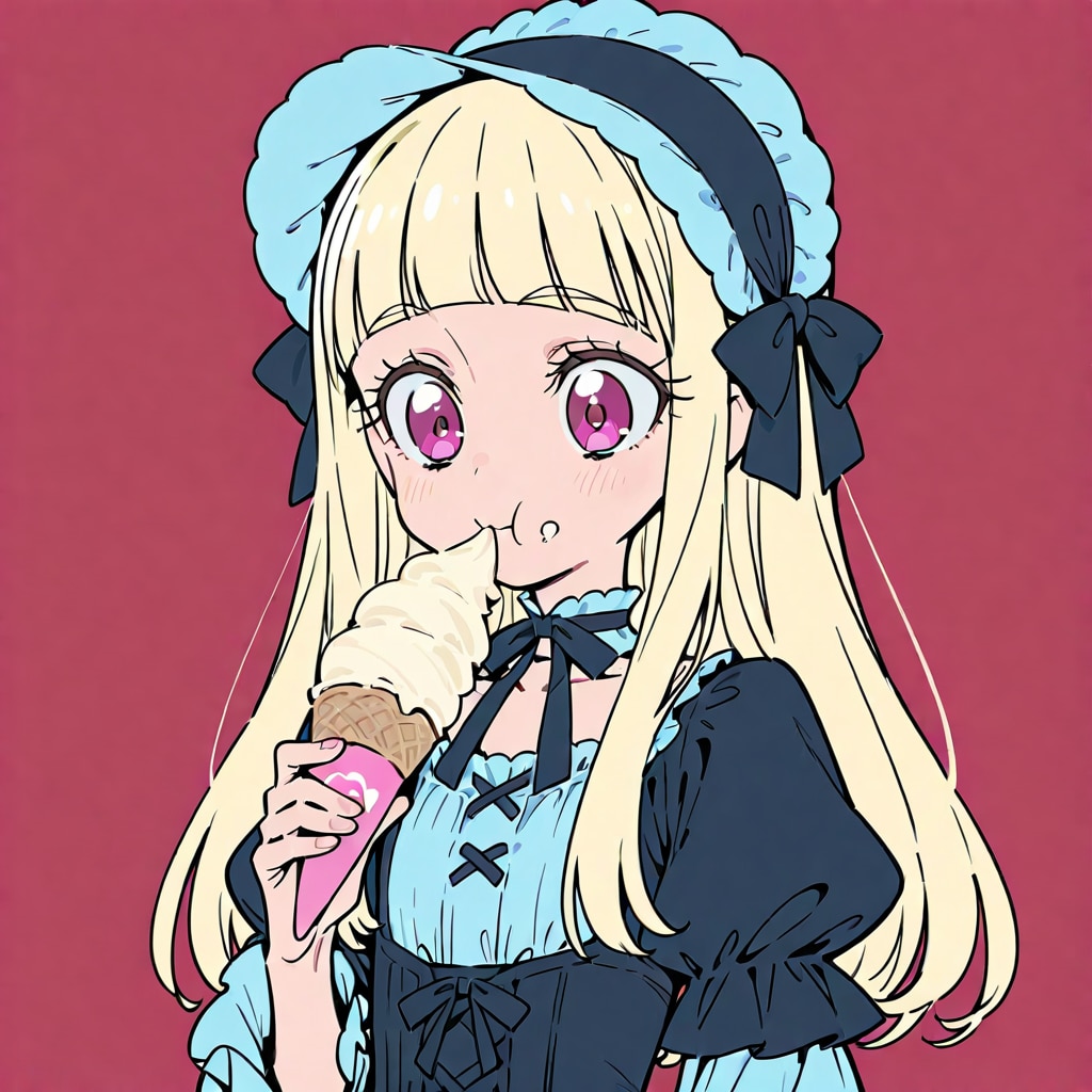 ソフトクリームガール