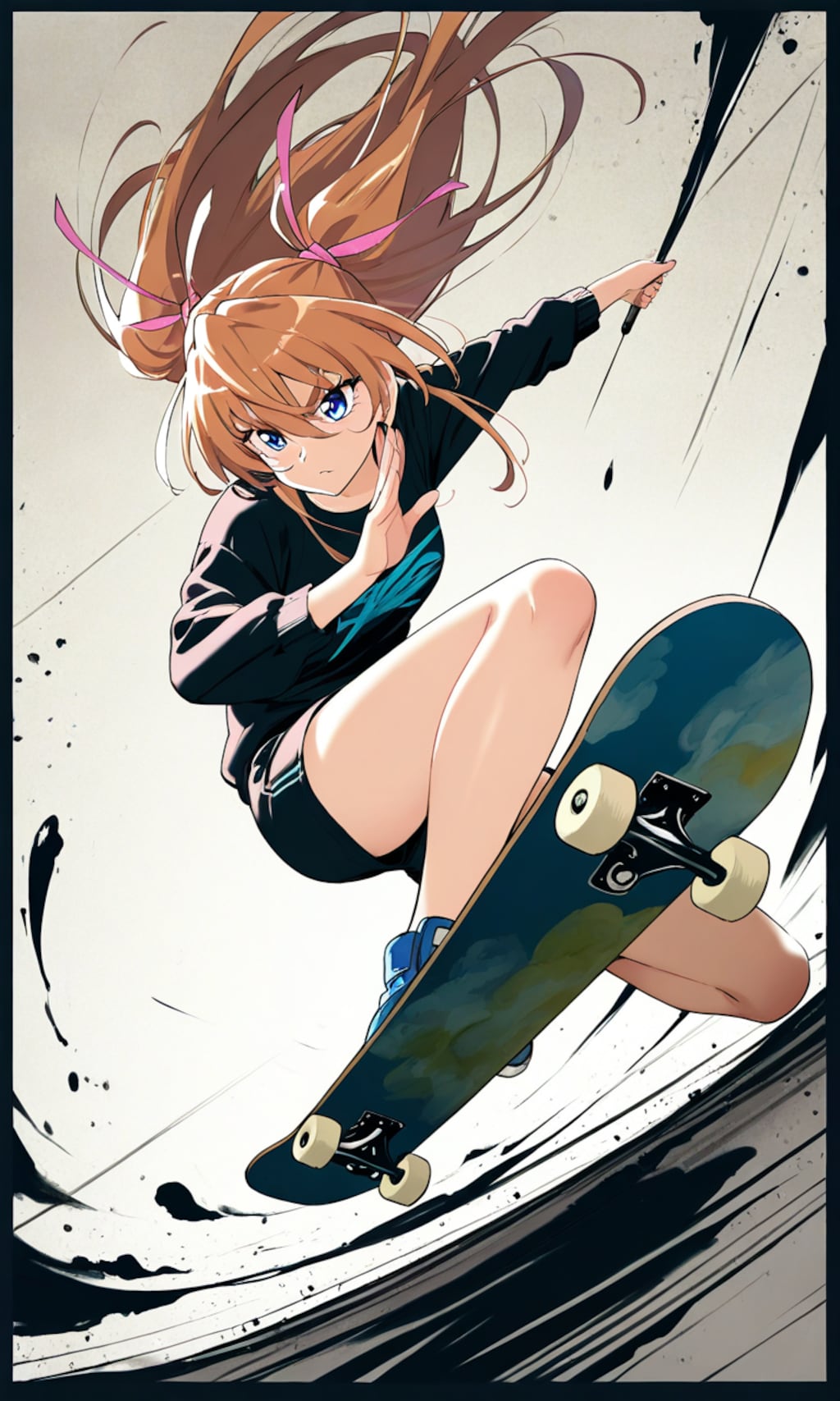 スケボー⭐北条響。