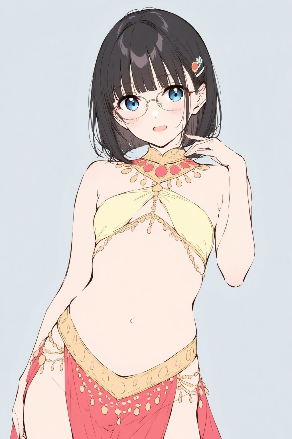 👓「最近趣味でダンスを始めたんですよね〜☺️✨」