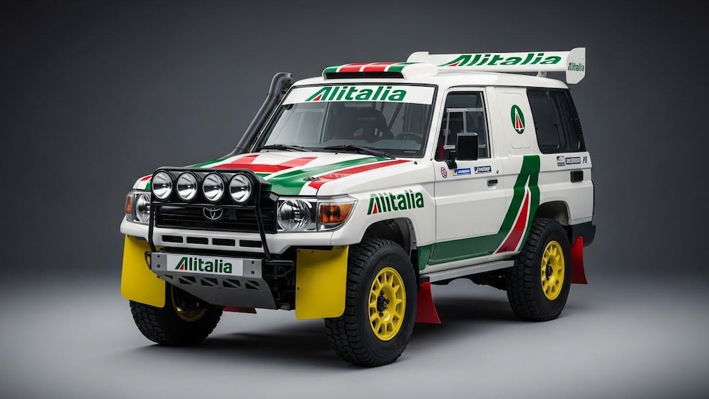 ランクル70ラリーカー