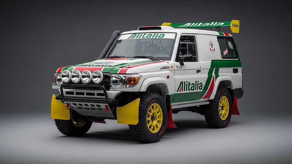 ランクル70ラリーカー