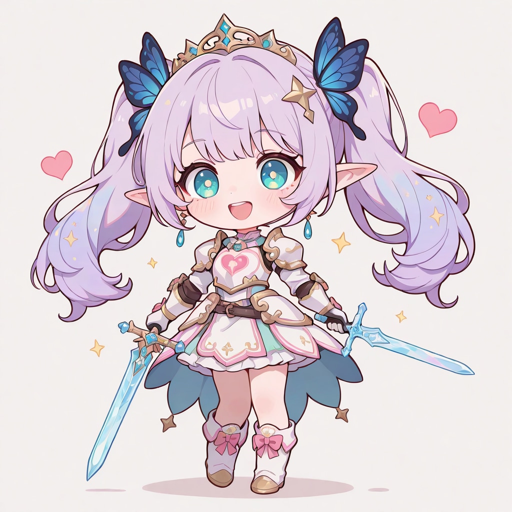 ヨソの娘、すみれちゃん【twintails, chibi,使用】