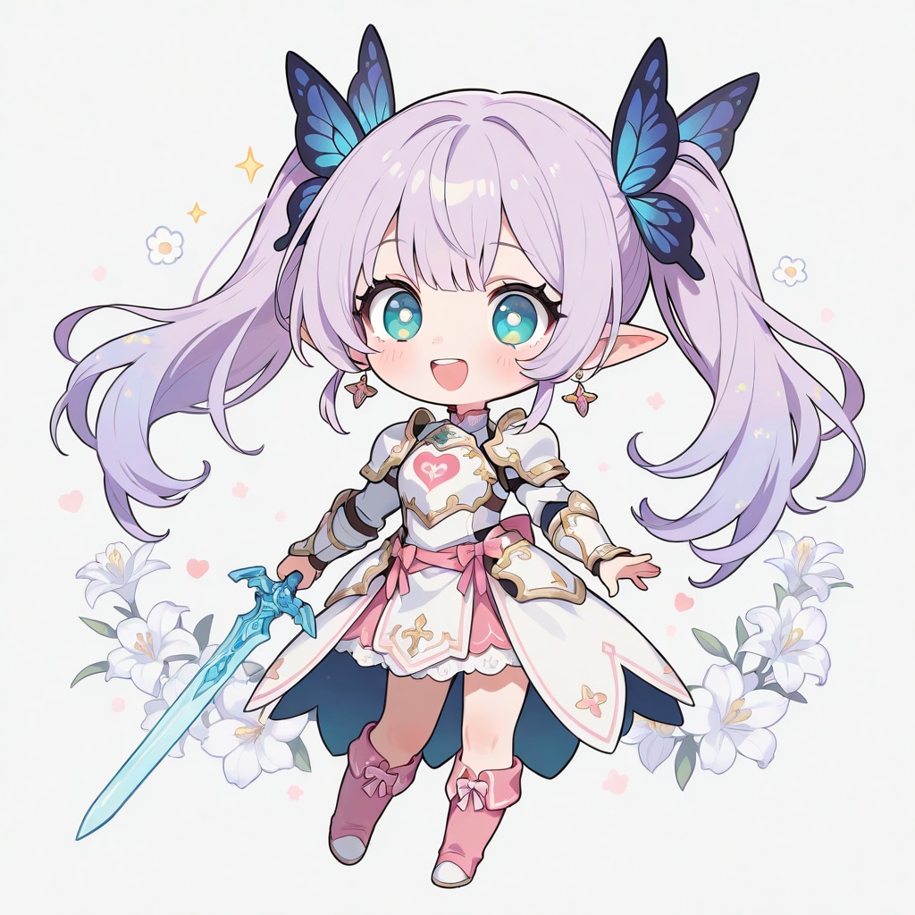 ヨソの娘、すみれちゃん【twintails, chibi,使用】