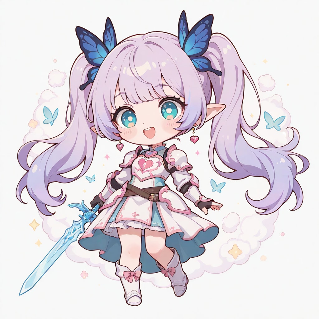 ヨソの娘、すみれちゃん【twintails, chibi,使用】