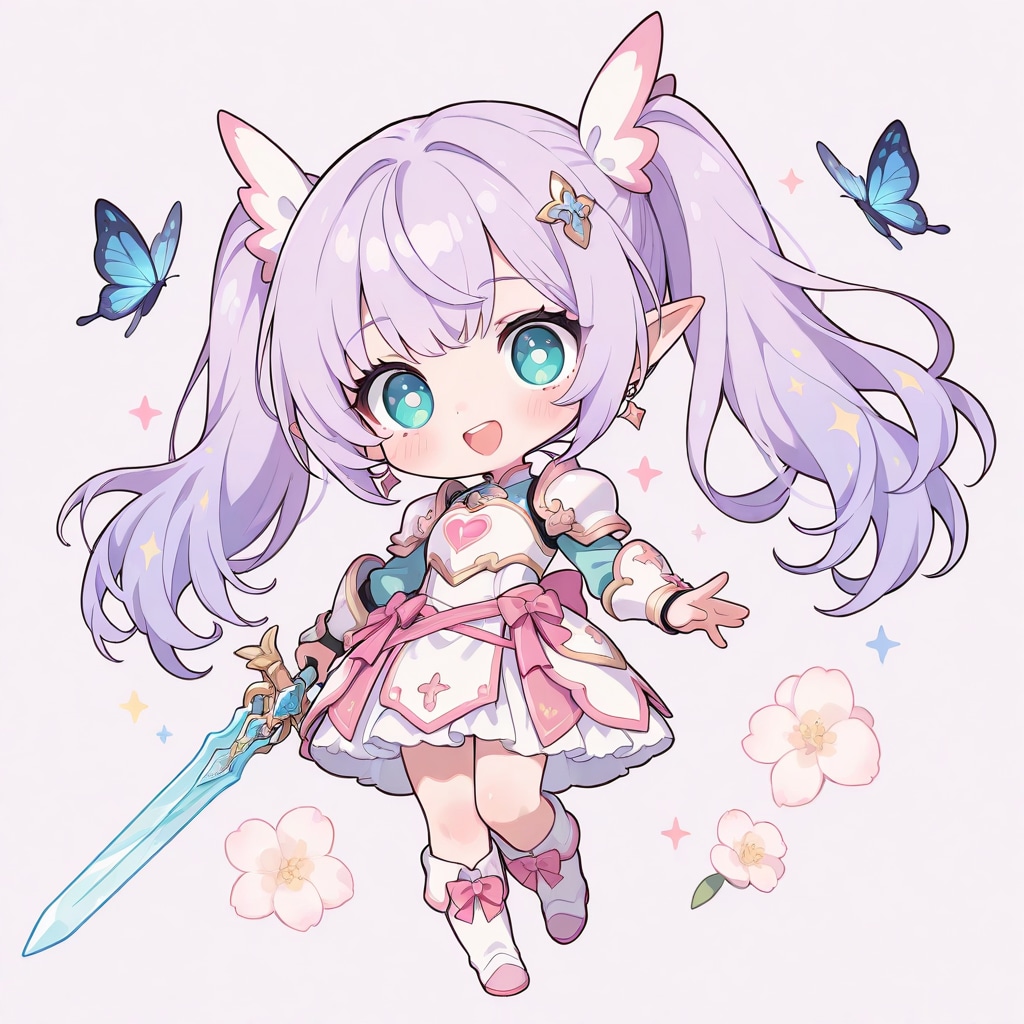 ヨソの娘、すみれちゃん【twintails, chibi,使用】