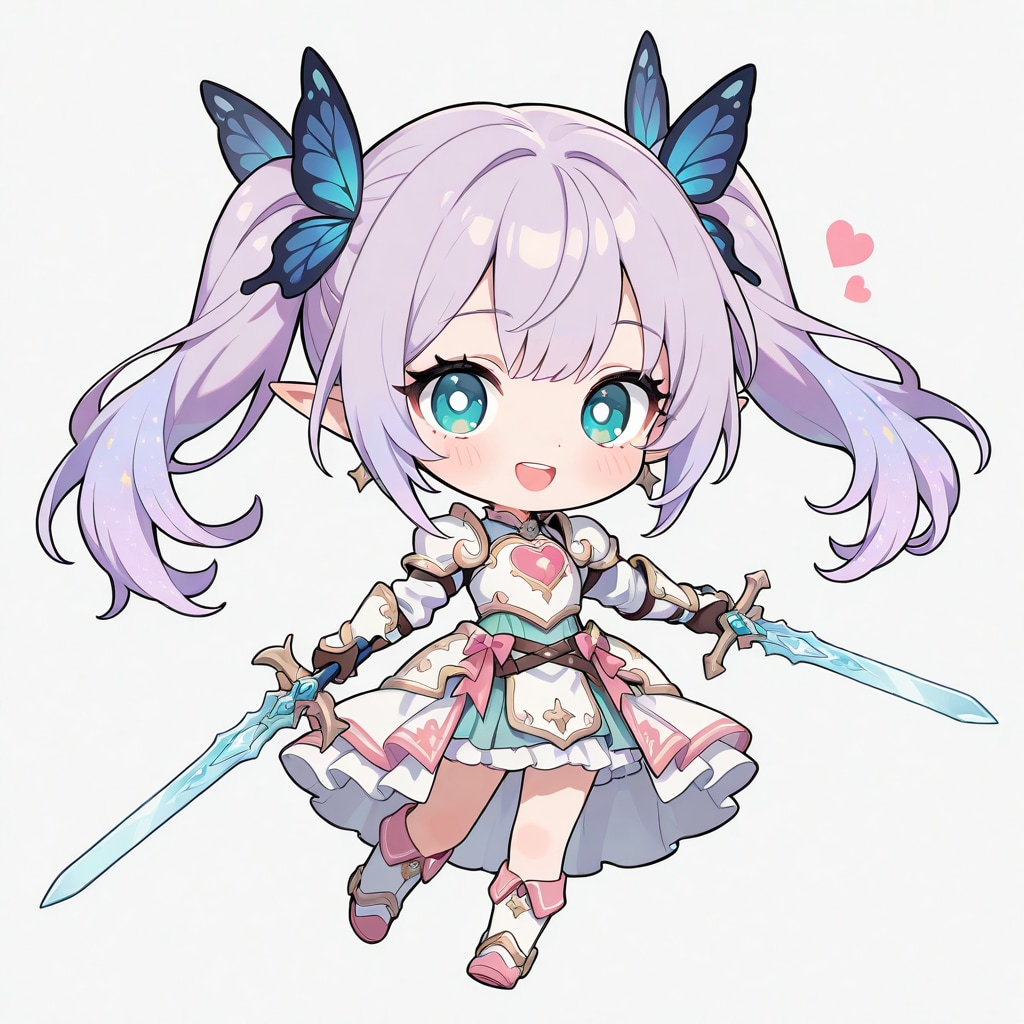 ヨソの娘、すみれちゃん【twintails, chibi,使用】