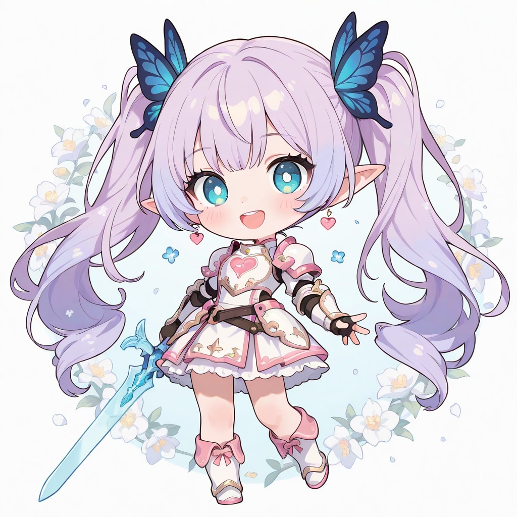 ヨソの娘、すみれちゃん【twintails, chibi,使用】