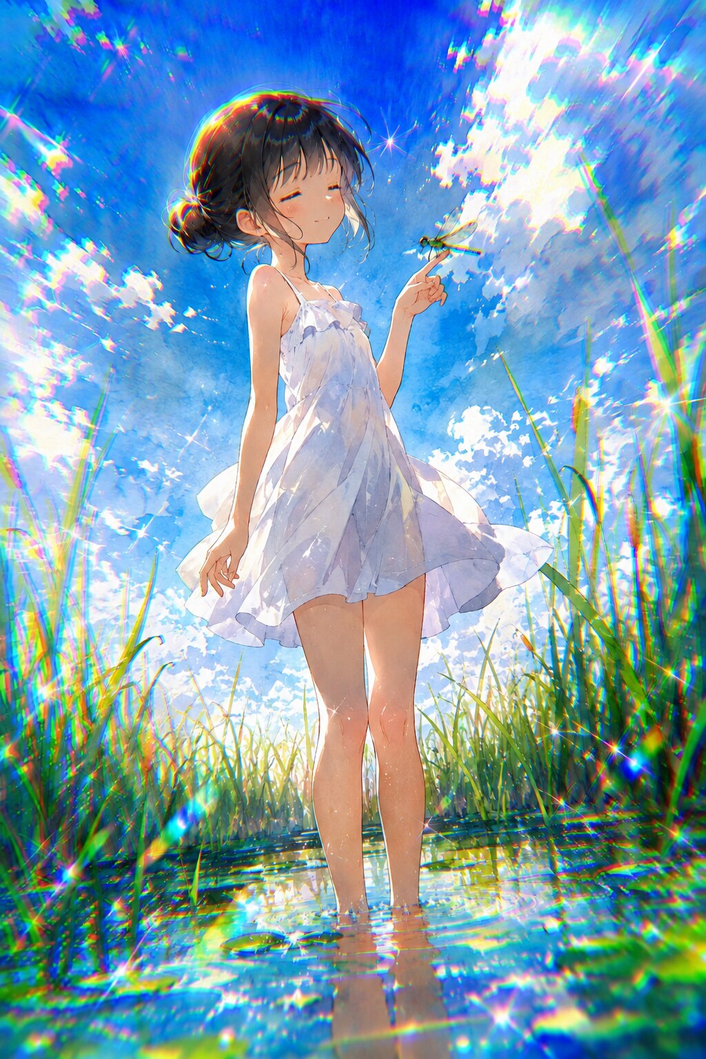 トンボの季節 | の人気AIイラスト・グラビア