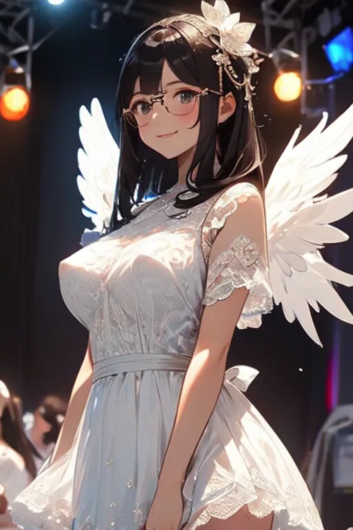 天使とコスプレと女子高校生と | の人気AIイラスト・グラビア