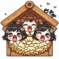 ツバメの雛ちゃんたち 10枚目