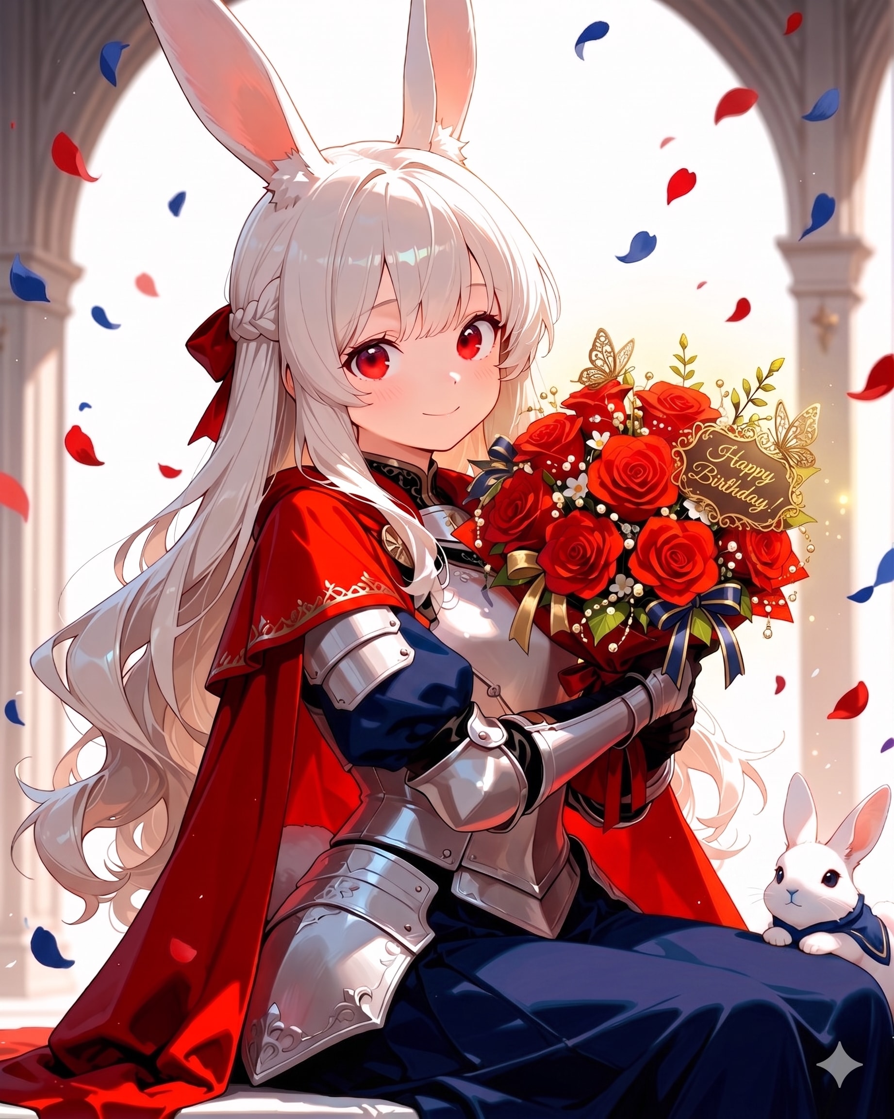 いわしまんさん家のエリアーヌさん誕生日お祝いFA | の人気AIイラスト・グラビア