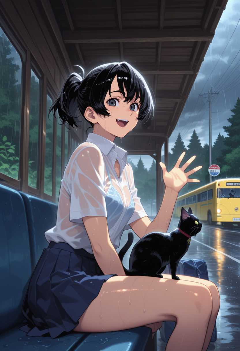 雨宿り