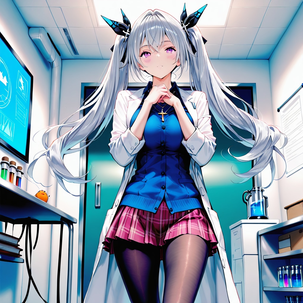 白衣 | の人気AIイラスト・グラビア