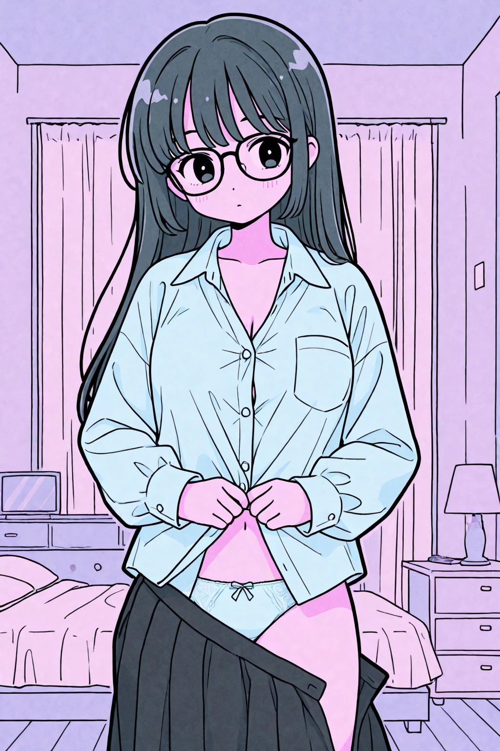 お着替えガール