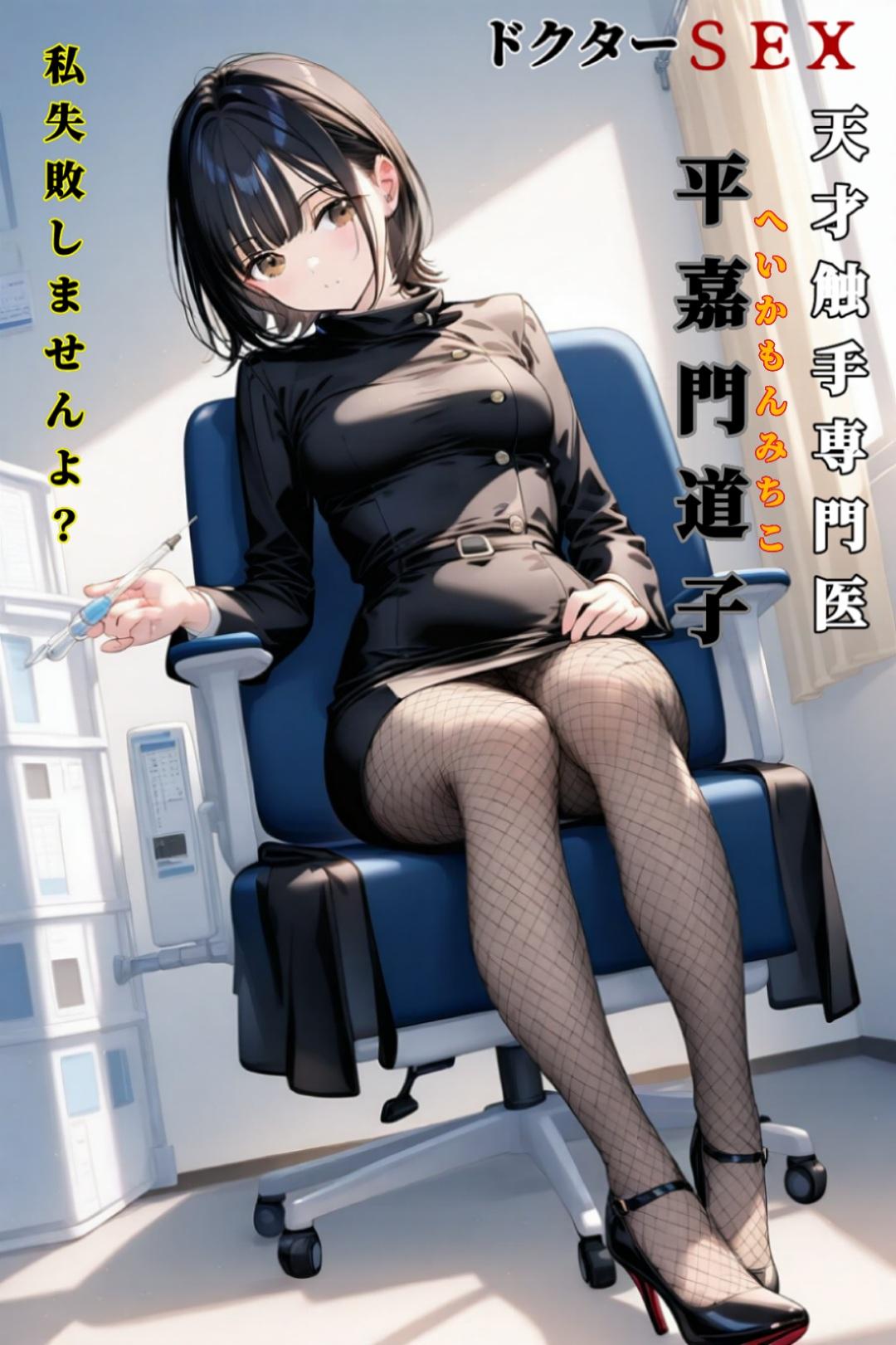 【医師】触手に襲われたJCの妹を天才医師に診察して貰いました。