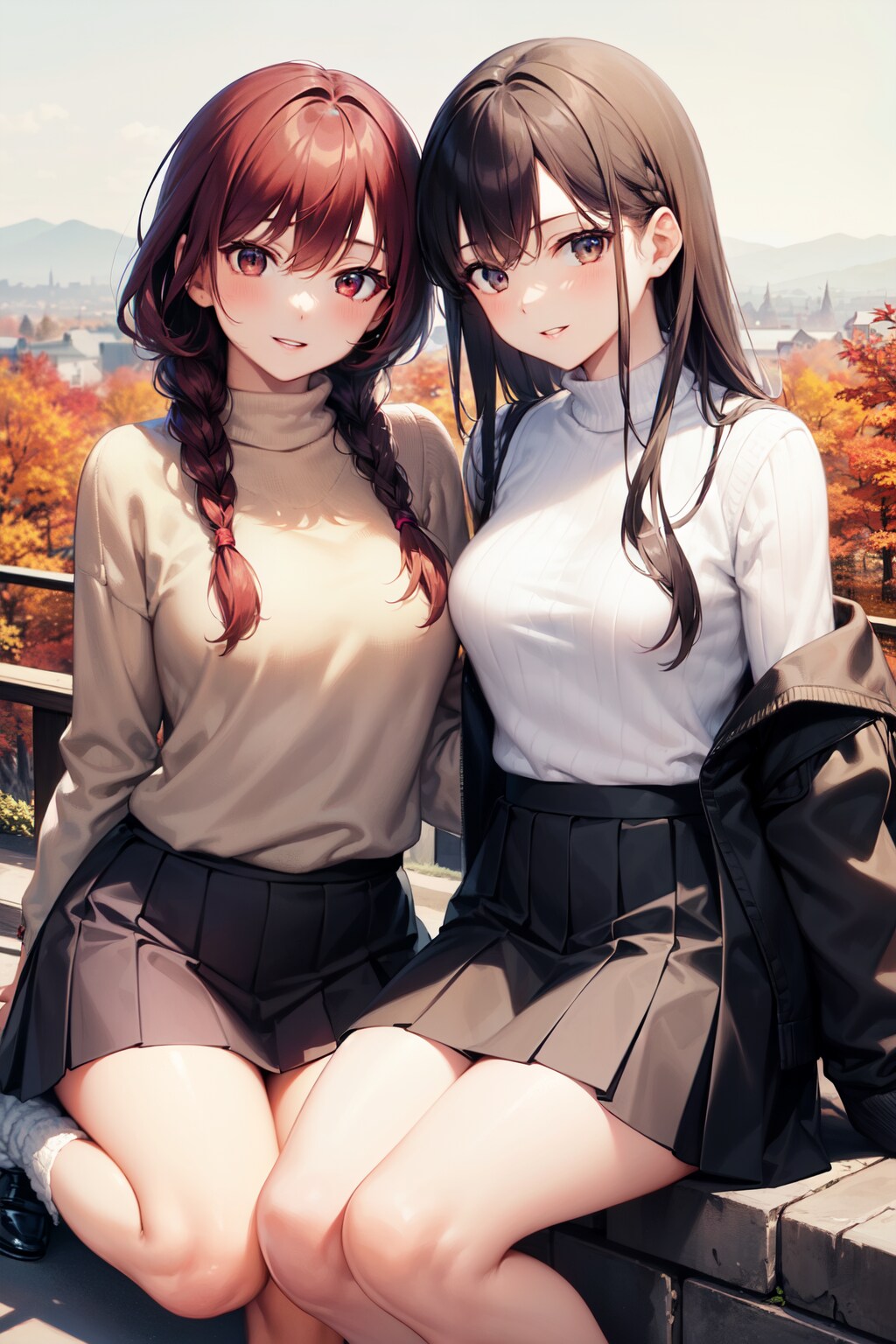 一緒にどこに行く？ | の人気AIイラスト・グラビア