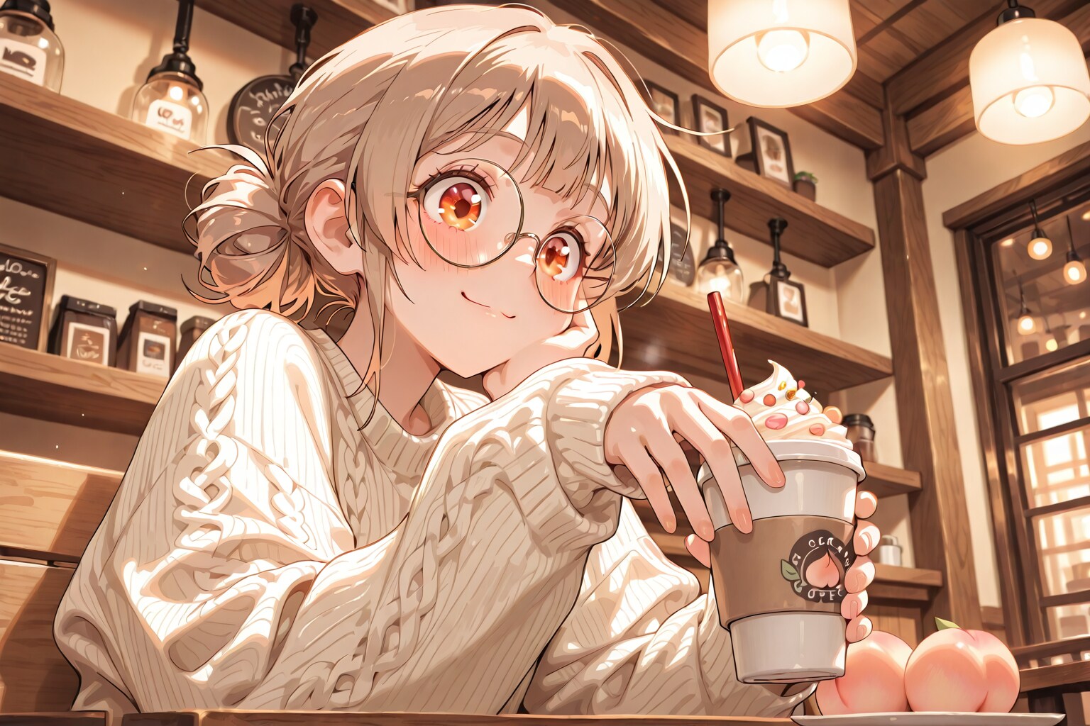 おダンゴめがねちゃん | の人気AIイラスト・グラビア