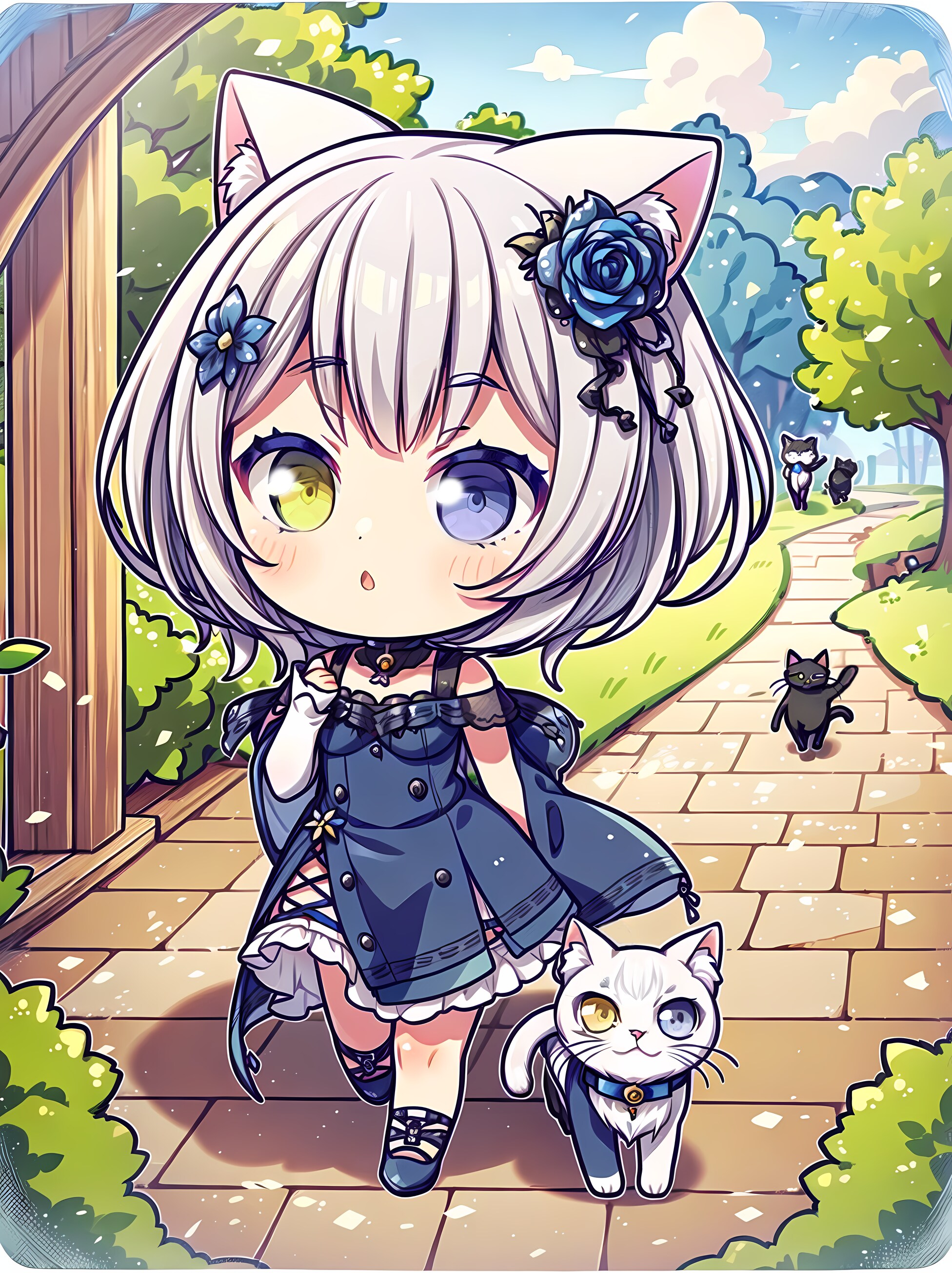 野良猫散歩