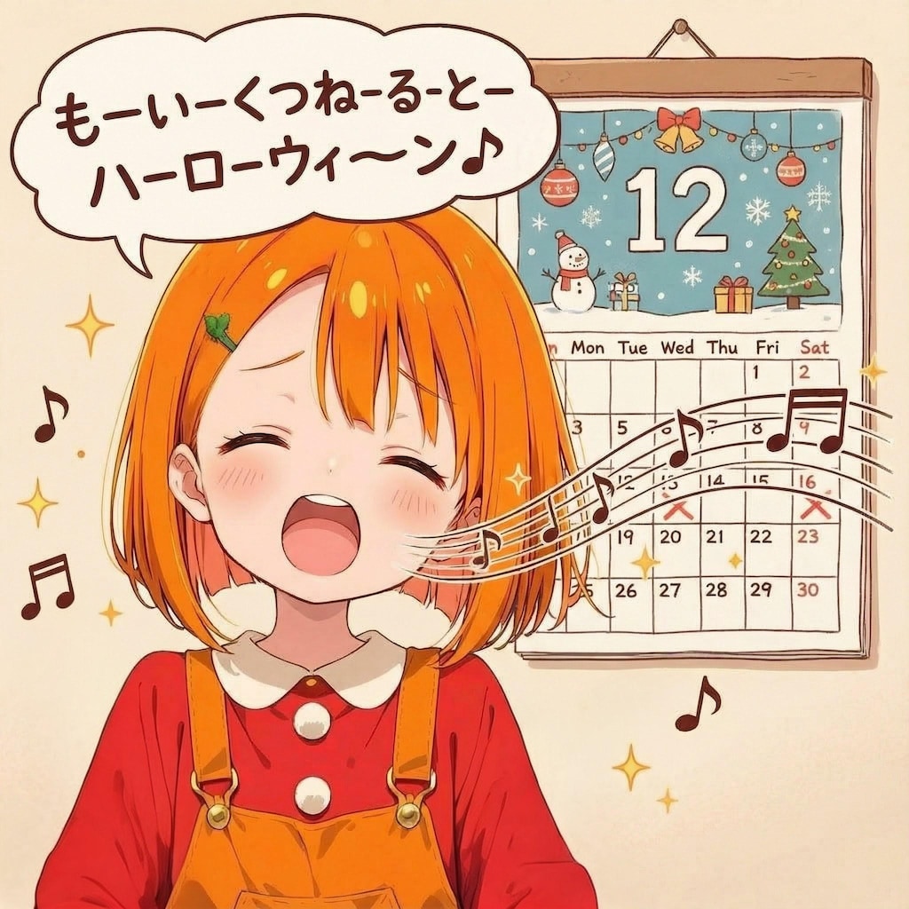 最速でハロウィンが恋しくなったので催促中