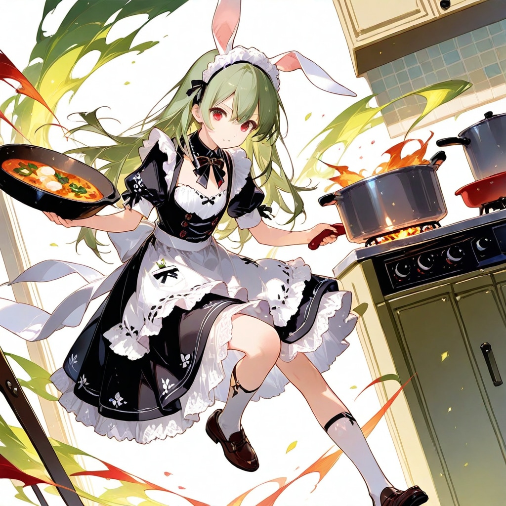 うさ耳のメイド（没作品）