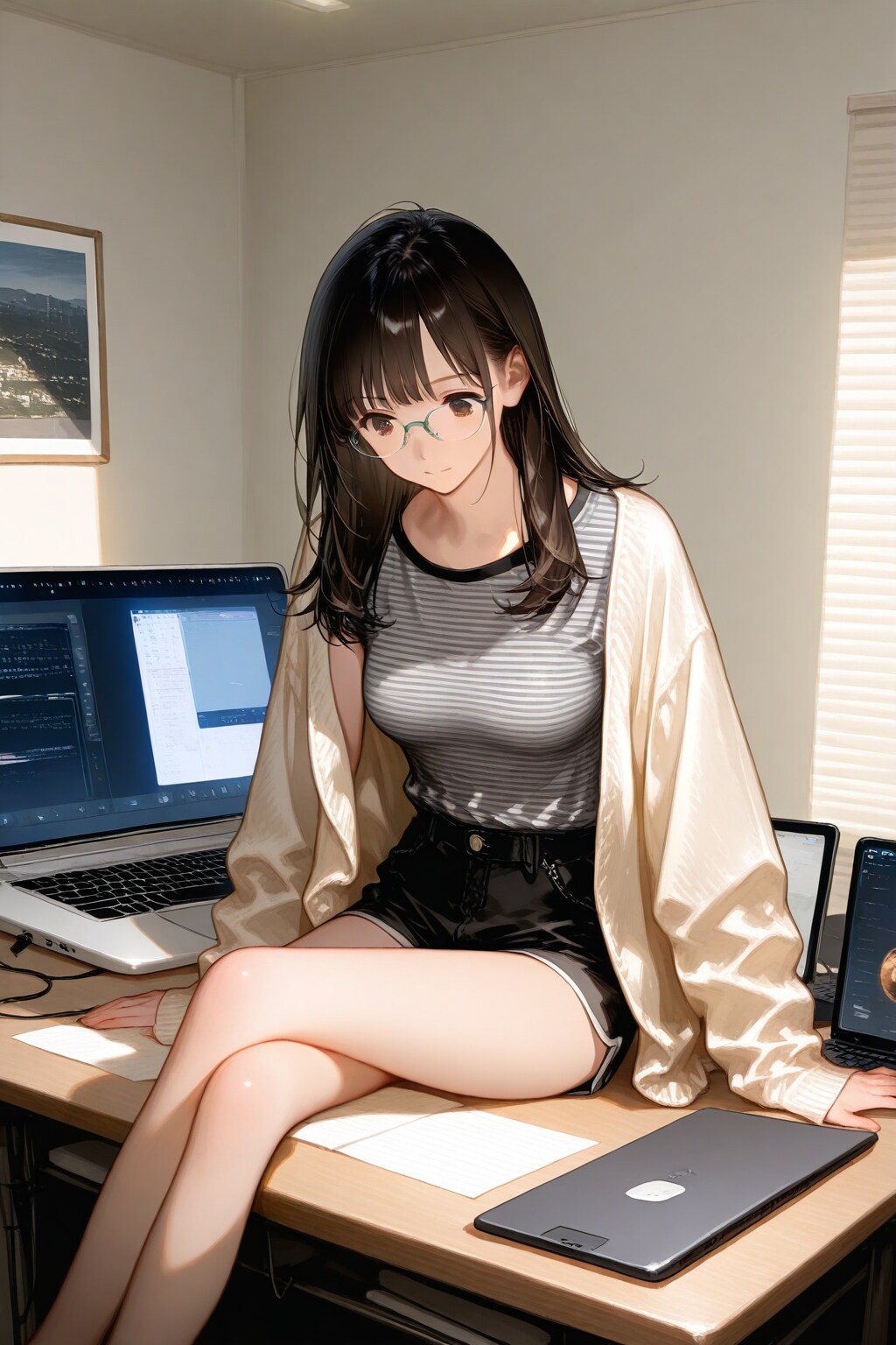 地味子なお姉さん