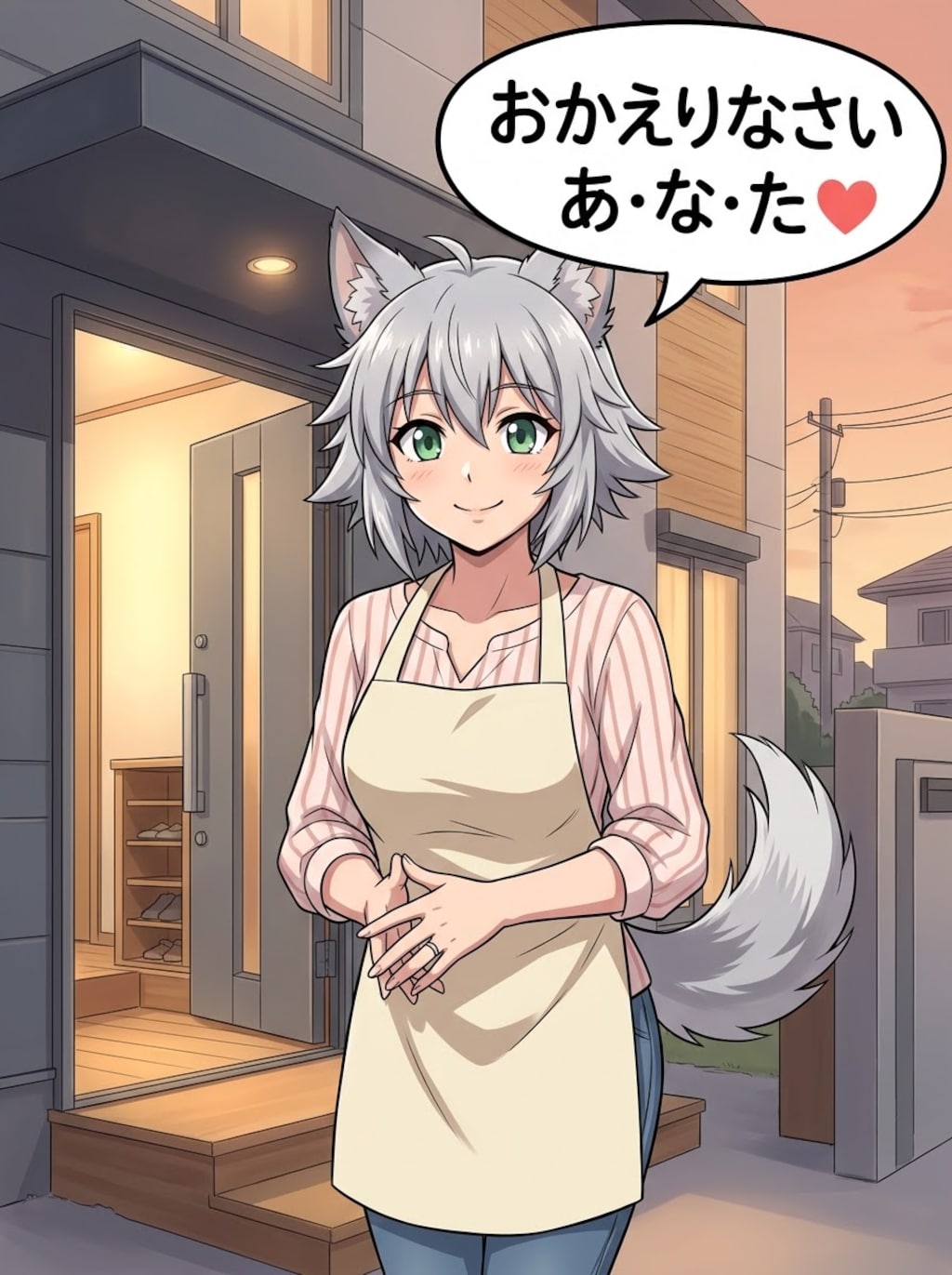 おかえりなさい あ・な・た❤️