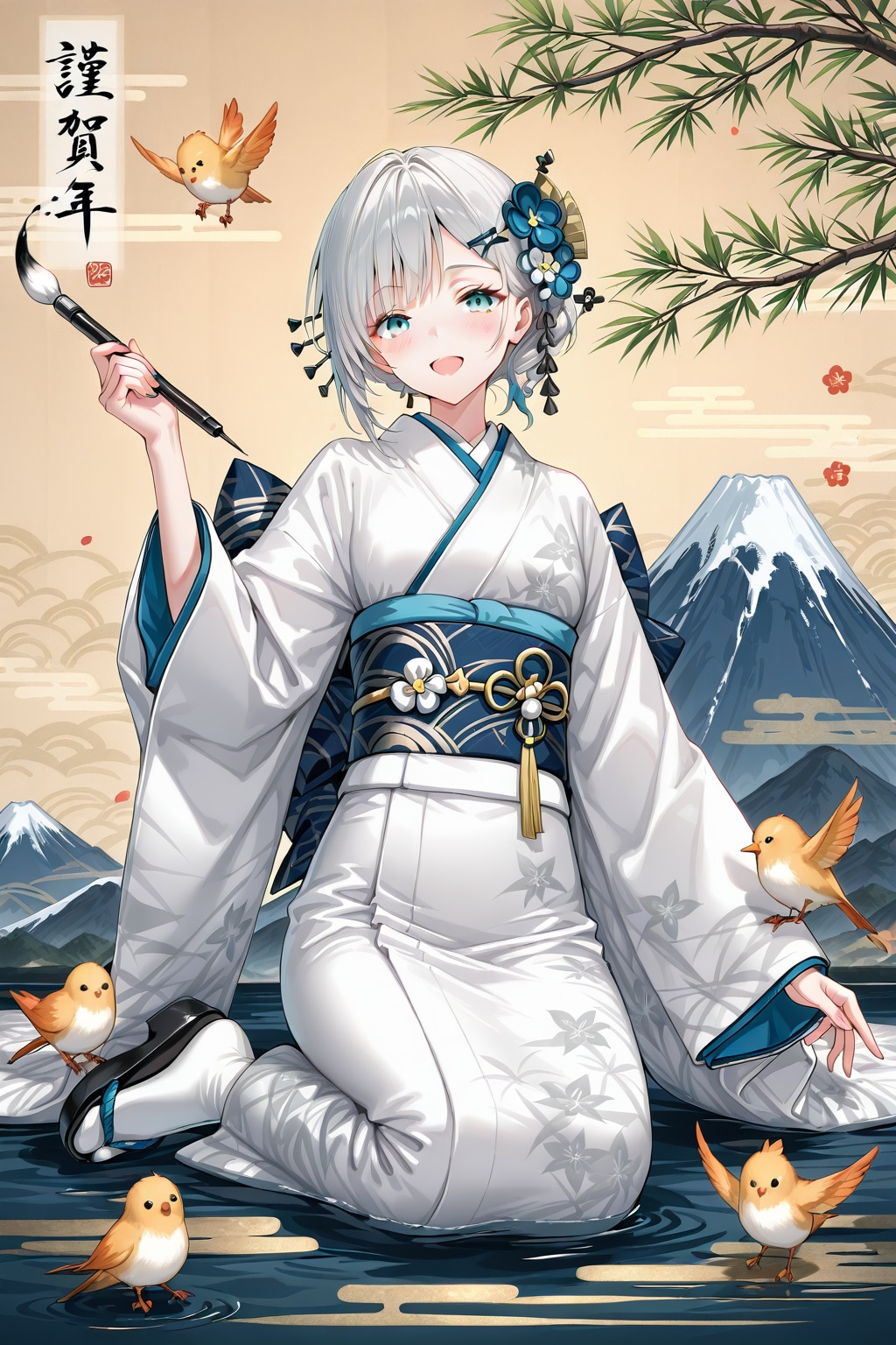 和服 | の人気AIイラスト・グラビア