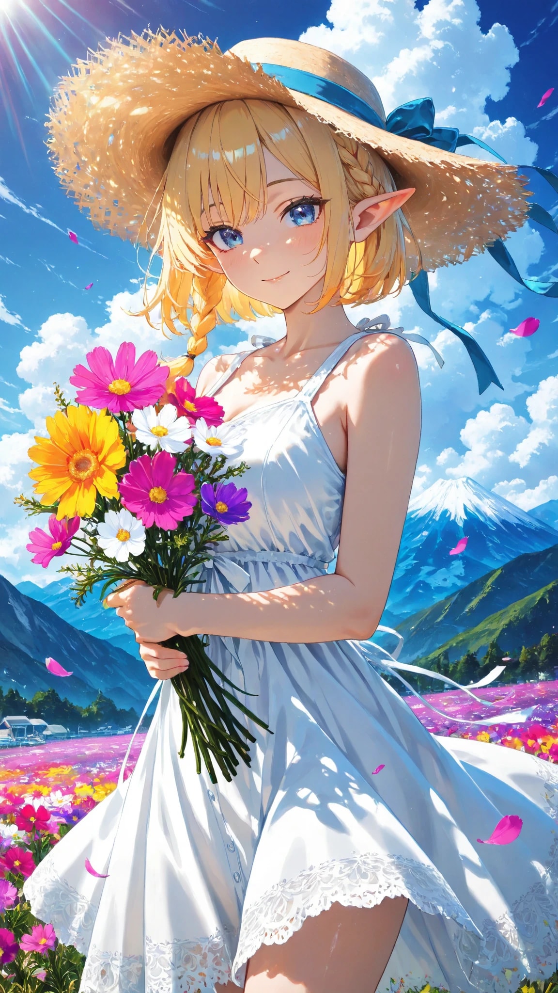 やっぱ王道を征く、お花ですか。